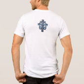 Gothic Schedel Kruis T-Shirt (Achterkant)