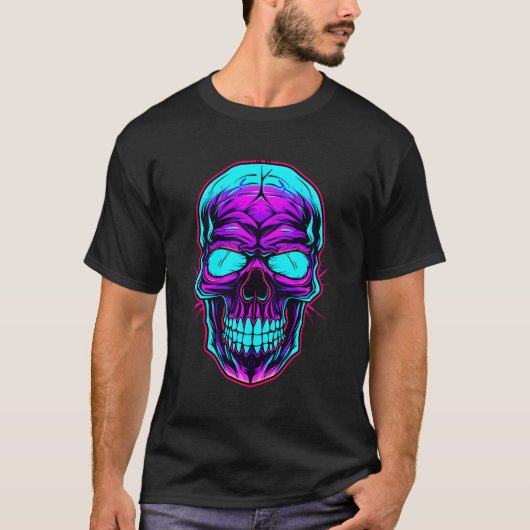 Gothic schedel Mode ontketenen uw duistere kant me T-shirt (Voorkant)