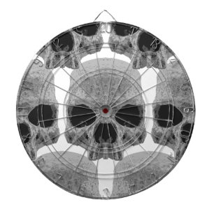 gothic schedels dartbord