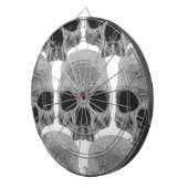 gothic schedels dartbord (Voorkant Rechts)