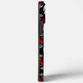 Gothic schedels en Rozen Case-Mate iPhone Case (Achterkant / Rechts)