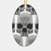 gothic schedels keramisch ornament (Links)