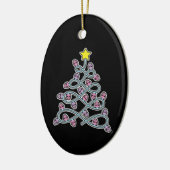 Gothic Schedels Kerstboom Ornament (Links)