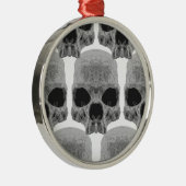 gothic schedels metalen ornament (Rechts)