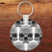 gothic schedels sleutelhanger (Voorkant)
