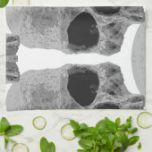 gothic schedels theedoek (Gevouwen)