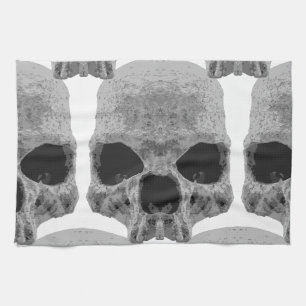 gothic schedels theedoek