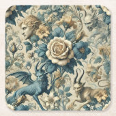 Gothic Serenade – Gothic Victorian Kartonnen Onderzetters (Voorkant)