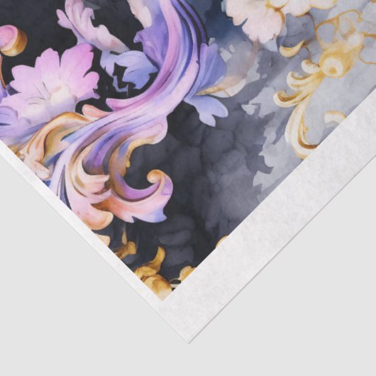 Gothic Shabby Glam G Decoupage Papier (Detail)