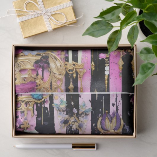 Gothic Shabby Glam I Decoupage Papier (Geschenk)