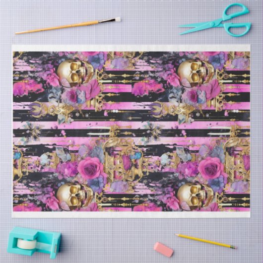 Gothic Shabby Glam I Decoupage Papier (Craft)