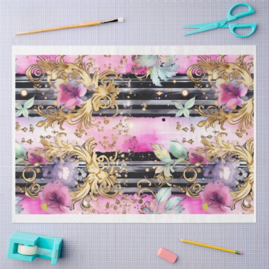 Gothic Shabby Glam M Decoupage Papier (Craft)