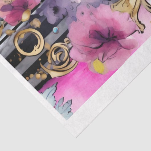 Gothic Shabby Glam M Decoupage Papier (Detail)