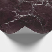 Gothic Silver Web Distressed Wrapping Paper Cadeaupapier (Hoek)