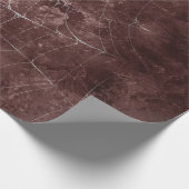 Gothic Silver Web Distressed Wrapping Paper Cadeaupapier (Hoek)