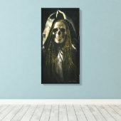 Gothic Skelet Ghost Canvas Afdruk (Insitu (Houten vloer))