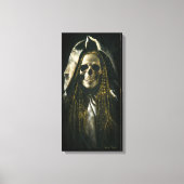 Gothic Skelet Ghost Canvas Afdruk (Voorkant)