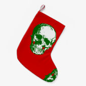 gothic skelet skelet lelijke kerstmis kleine kerstsok (Voorkant (Hangend))