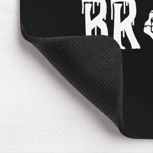 Gothic Skeleton Bride Wedding Just Married Spooky Muismat (Hoek)