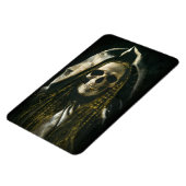 Gothic Skeleton Ghost Flexible Magnet Magneet (Linkerzijde)