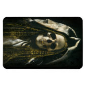 Gothic Skeleton Ghost Flexible Magnet Magneet (Horizontaal)