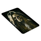 Gothic Skeleton Ghost Flexible Magnet Magneet (Rechterzijde)