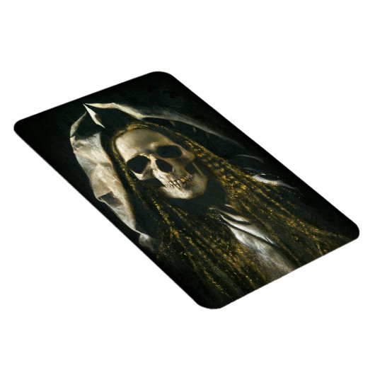 Gothic Skeleton Ghost Flexible Magnet Magneet (Rechterzijde)