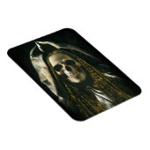Gothic Skeleton Ghost Flexible Magnet Magneet (Rechterzijde)