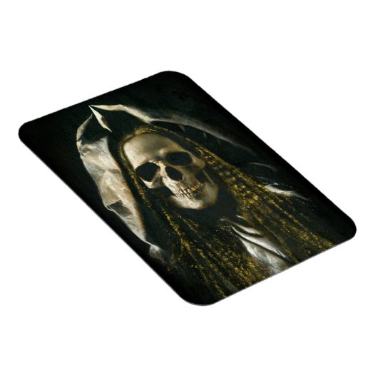 Gothic Skeleton Ghost Flexible Magnet Magneet (Rechterzijde)