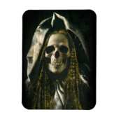 Gothic Skeleton Ghost Flexible Magnet Magneet (Verticaal)