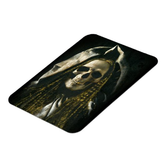 Gothic Skeleton Ghost Flexible Magnet Magneet (Linkerzijde)