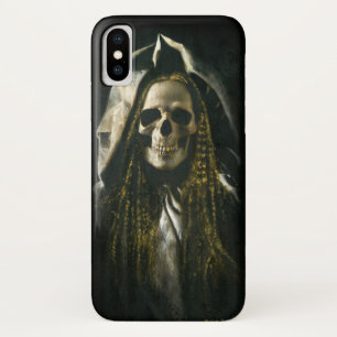 Gothic Skeleton Ghost iPhone X Hoesje