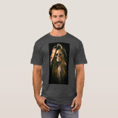Gothic Skeleton Ghost T-shirt (Voorkant volledig)