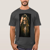 Gothic Skeleton Ghost T-shirt (Voorkant)