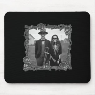 Gothic Skeleton Halloween kostuum Muismat