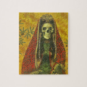 Gothic Skeleton Jigzaag Puzzle Legpuzzel