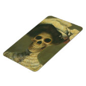 Gothic Skeleton Lady Flexible Magnet Magneet (Linkerzijde)