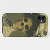 Gothic skeleton Lady Hoesje-Mate ID Case-Mate iPhone Case (Achterkant (horizontaal))