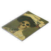 Gothic Skeleton Lady Notitieboek (Linkerzijde)