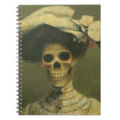 Gothic Skeleton Lady Notitieboek (Voorkant)