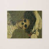 Gothic Skeleton Lady Puzzle Legpuzzel (Horizontaal)