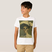  Gothic Skeleton Lady T-shirt (Voorkant volledig)