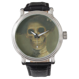 Gothic Skeleton Lady Watch Horloge