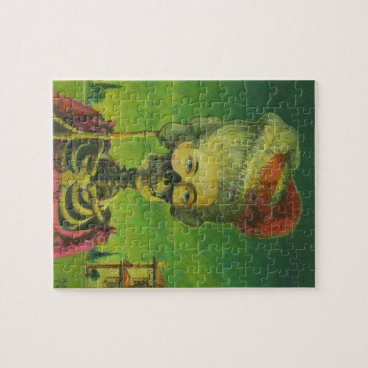 Gothic Skeleton Puzzle Legpuzzel (Horizontaal)