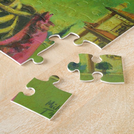 Gothic Skeleton Puzzle Legpuzzel (Zijkant)