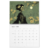 Gothic Skeleton Skull Fantasy 2025 Kalender (Mar 2026)