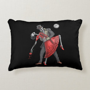 Gothic Skeletons Dansend Accent Kussen