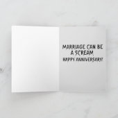 GOTHIC SKELETONS HAPPY JUBILEUM KAART (Binnen)