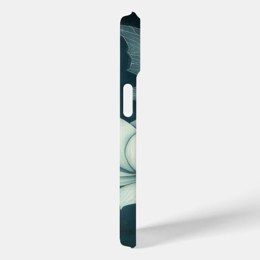 Gothic Skelton Fairy & Lotus Flower Custom Case-Mate iPhone Case (Achterkant / Rechts)