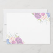 Gothic Skull and Rozen Moederdag Card (Achterkant)